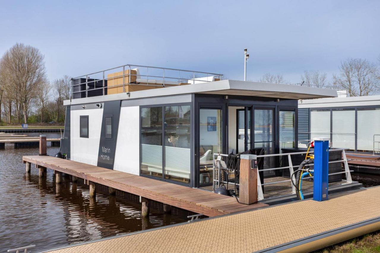 Welcome In - Houseboat Agua Dolce Met Tuin, Paviljoenwei 4, Sneek - Offingawier Dış mekan fotoğraf